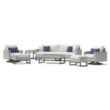 8 Piece Motion Deep Seating Patio Conversation Set