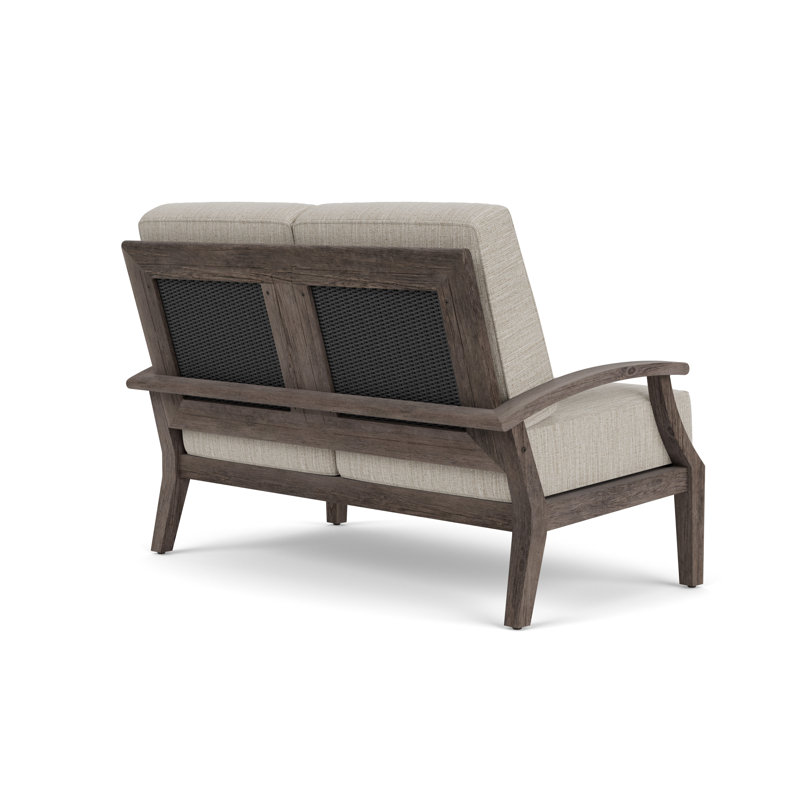 Frontier Outdoor 2 - Seat Loveseat, Friendly Flax, Charcoal