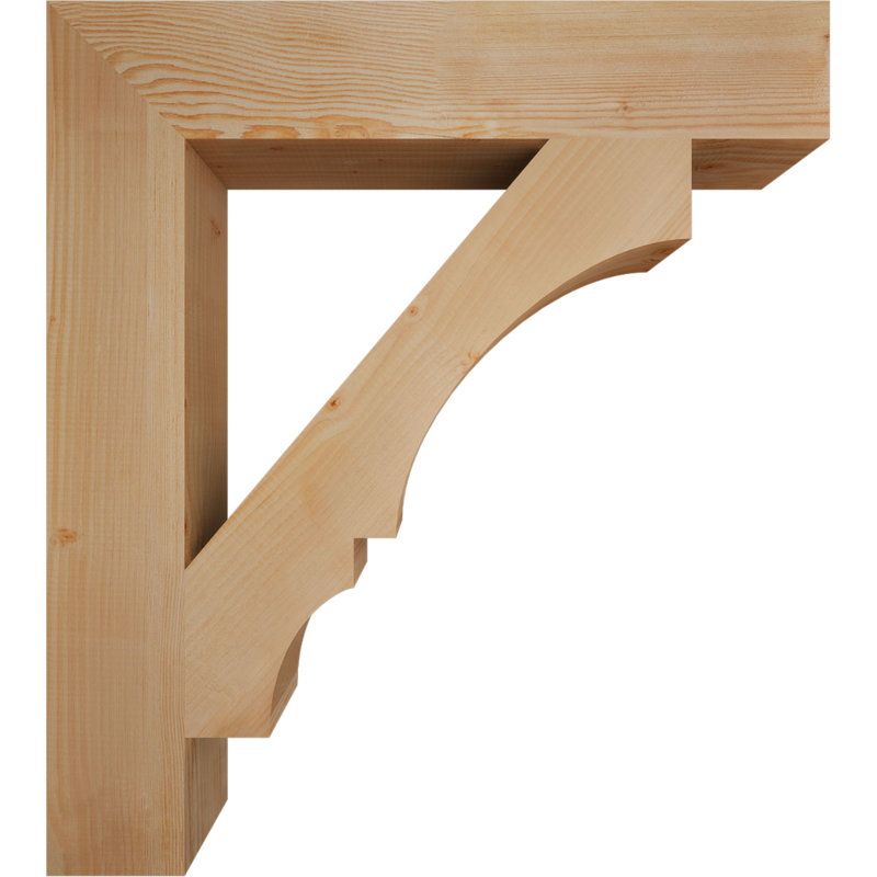 Support de bloc Balboa, Sapin de Douglas lisse, L 5 1/2 po x P 34 po x H 38 po