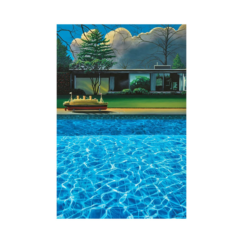 Maiden Voyage by Ross Jones - Wrapped Canvas Painting, 20.32 cm H x 30.48 cm W