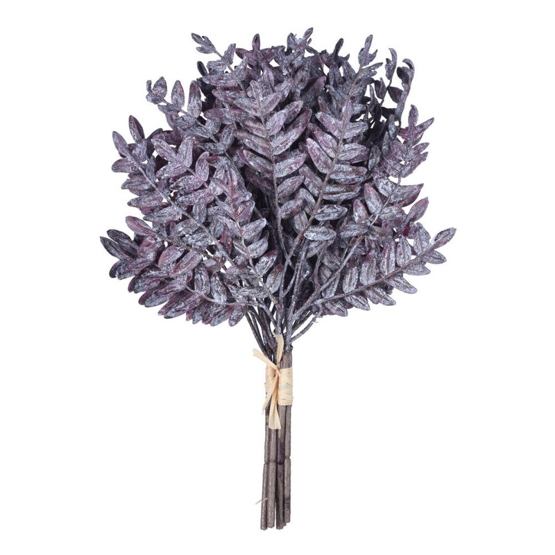 Centre de table en eucalyptus, Mauve