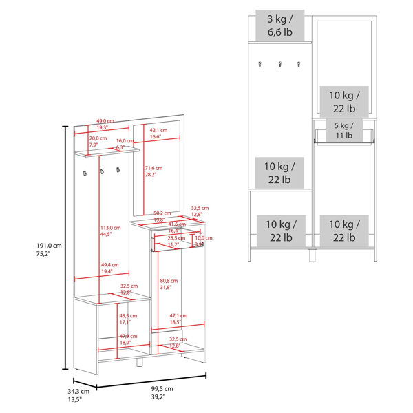 Dimensions du produit
