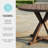 Martha Stewart Bedford 36" All-Weather Aluminum Patio Table With Trestle Base-124405083
