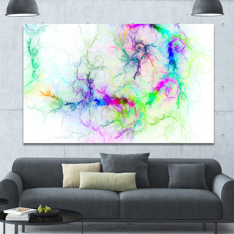 « storm sky lightning féroce », impression sur toile, H 40 po x l 60 po x P 1,5 po