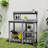Potting Bench Outdoor Potting Table With Sink, Hdpe Potting Benches For Outside Gardening Table All Weather Use- Grey-1029361311