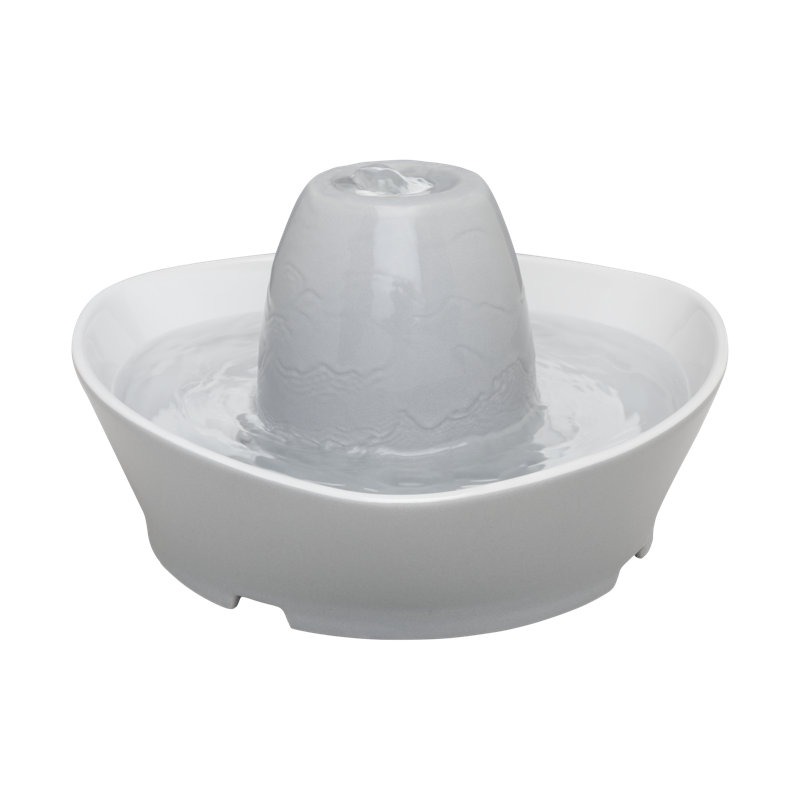 PetSafe Whisper-Quiet Ceramic Pet Water Fountain, 60 Oz