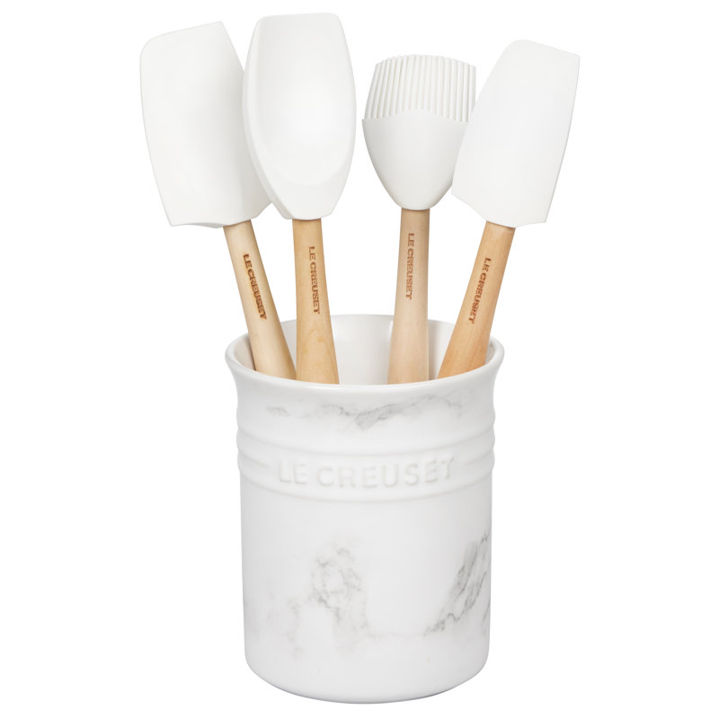 Craft Series 5 Piece Utensil Set with Crock
