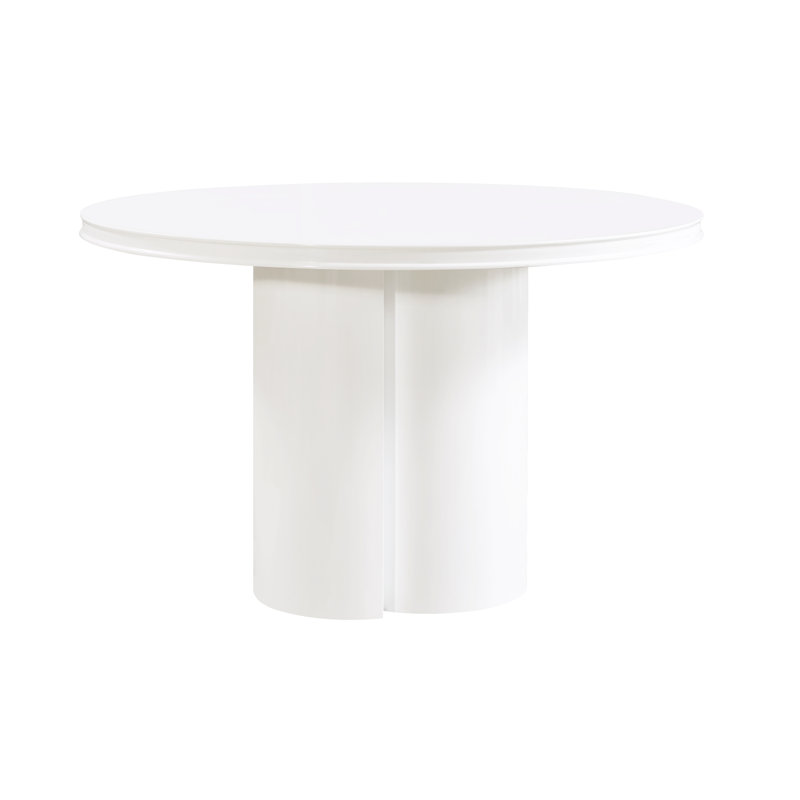 Table de salle à manger Colbi, Blanc