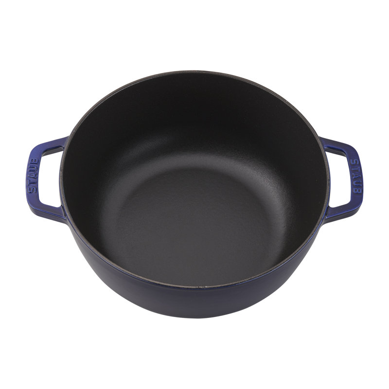 Cast Iron 3.8-qt Essential French Dutch Oven, Dark Blue