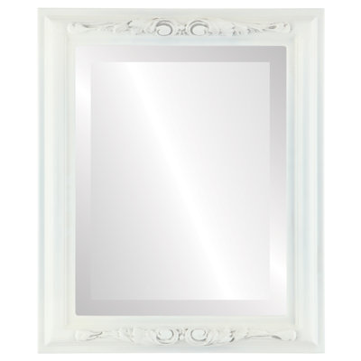 Winfrey Wood Flat Wall Mirror