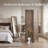67" Folding Room Divider Screen, 4/6 Panel 360° Adjustable Privacy Screen with Solid Wood Frame, Fully Assembled Decorative Partition for Bedroom Living Room Office-1855773554-1855773552