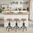 Swivel Counter Stool with Metal Frame-1034073683-951660729