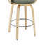 Swivel Upholstered Counter Stool-114210801-114210803