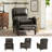 Neliyah 28.75" Wide Genuine Leather Recliner-105914577