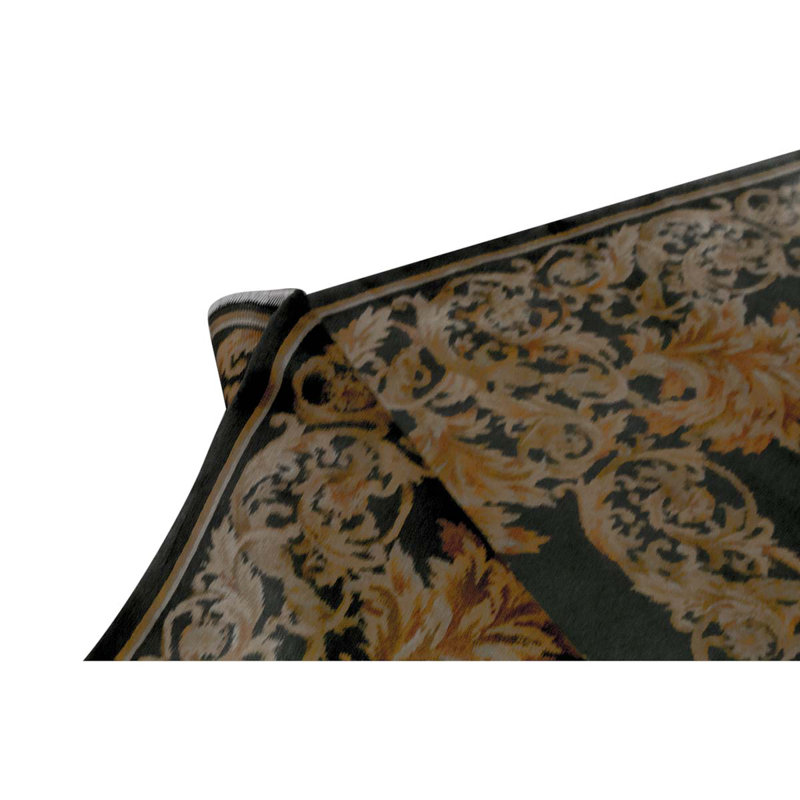 Savonnerie Wool Oriental Area Rug