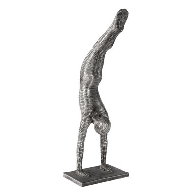 Small Aluminum Handstand Sculpture