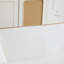Canapé courbé d'extérieur de 82 po Coral, 3 places, salons, chambres, bureau, blanc, canapé d'extérieur