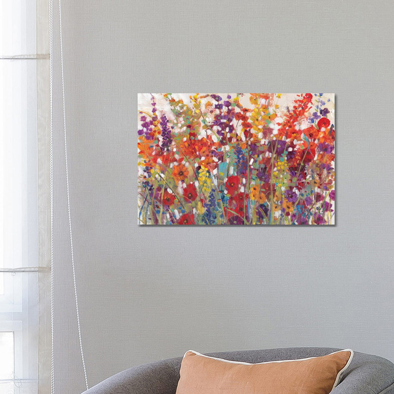 Variety Of Flowers II by Tim OToole - Wrapped Canvas Painting, 66.04 cm H x 45.72 cm W