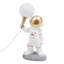 Lampe de table astronaute, ampoule G9, lampe de bureau lune, lumière chaude 3000K, veilleuse pour chambre, salle de jeux et chambre d'enfant