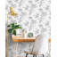 Rouleau de papier peint adhésif L 18 pi x l 27 po Jove-721617898