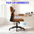 Pu Home Office Chair,ergonomic Desk,executive Chair Computer Task Chair, Rolling Swivel Chair With Arms-1374880269