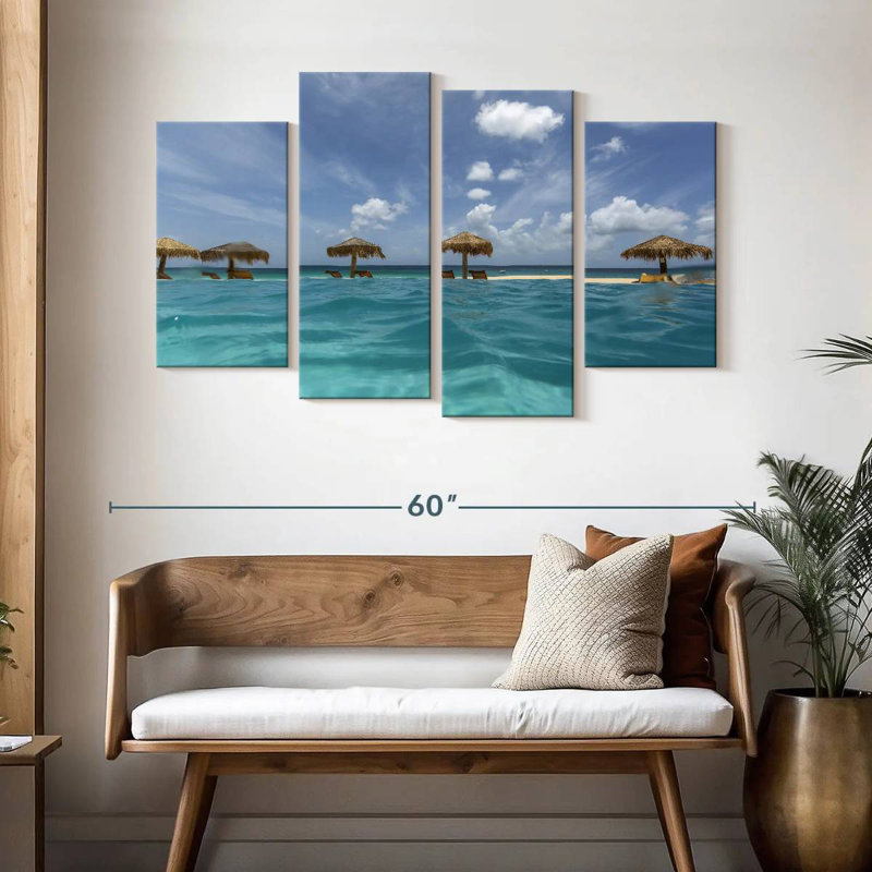 Gillard Anguilla's Mead's Bay, H 32 po x l 52 po