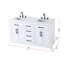 Meuble-lavabo double 60 po Ahner-2068009236