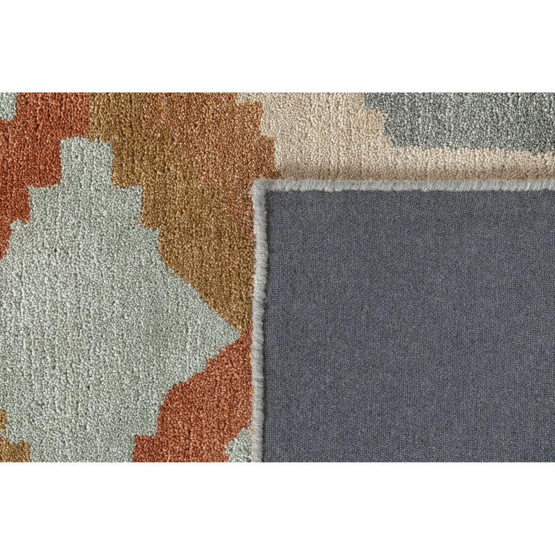 Hand Tufted Wool Azura Indoor Area Rug, Rectangle 7'6" x 9'6"