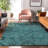 Premium Machine Washable Prisco Teal Rug-702493363