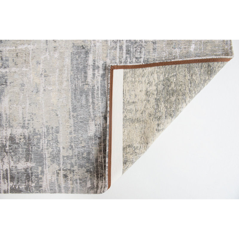 Atlantic Streaks Abstract Area Rug, Rectangle 80 x 150cm