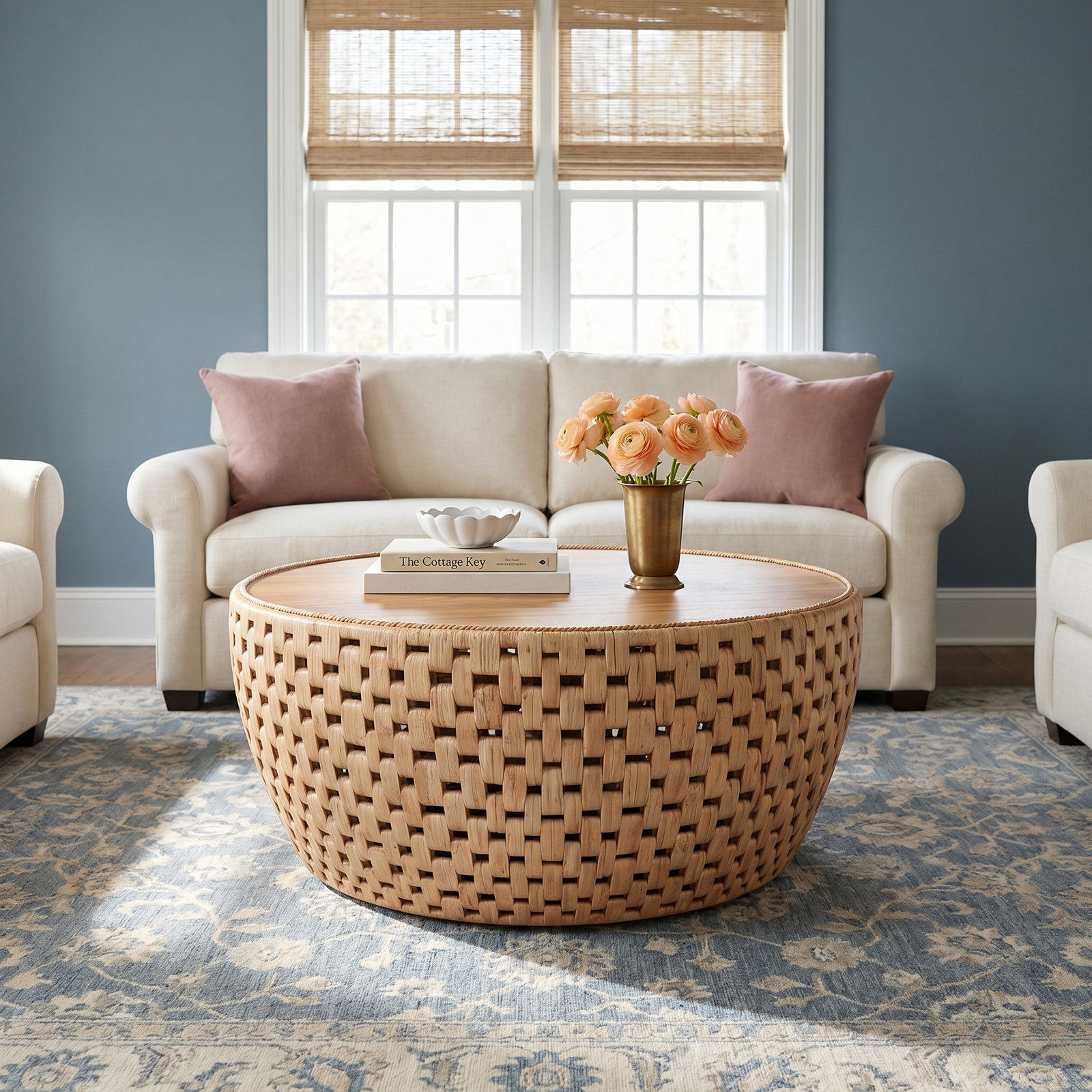 Etherea Solid Wood Coffee Table