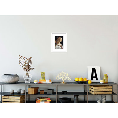 Portrait of Simonetta Vespucci as a Nymph by   Sandro Botticelli - Framed Giclee Print