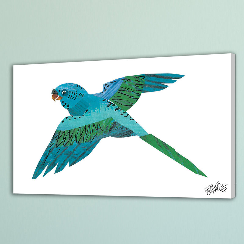 Abc Bird by Eric Carle - Painting on Canvas, 51cm H x 76cm W