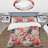 Subdued Coral Tropical Pattern I Duvet Cover-1190397247