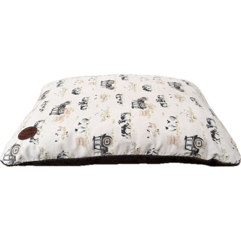 Dardel Pet Bed Cushion, 60.96cm W x 91.44cm L, Cream
