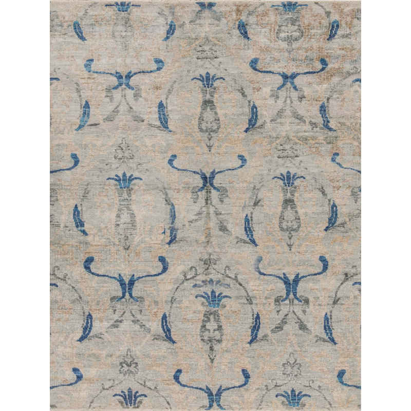 One-of-a-Kind 7'10" X 10'2" Viscose Area Rug in
