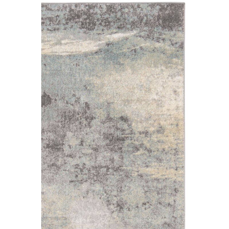 Genessys Performance Abstract Rug, Square 9'