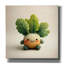  Reproduction d'art sur toile 26 po x 26 po «Kn tricot Emotion Support Lettuce» par Ann Klee
