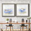 S Croquis d'oiseaux de rivage I - ensemble de 2 peintures-844048106-844048115