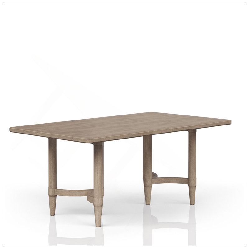 Table de salle à manger à hauteur de comptoir au fini sable