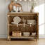 Buffet Scarlett avec meuble-bar intégré, meuble de rangement avec 2 portes vitrées-1241053708
