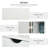 Freestanding Tall Bathroom Storage Cabinet With 2 Open Shelves And 2 Door Cabinets, Space-Saving And Durable Design-1485272263