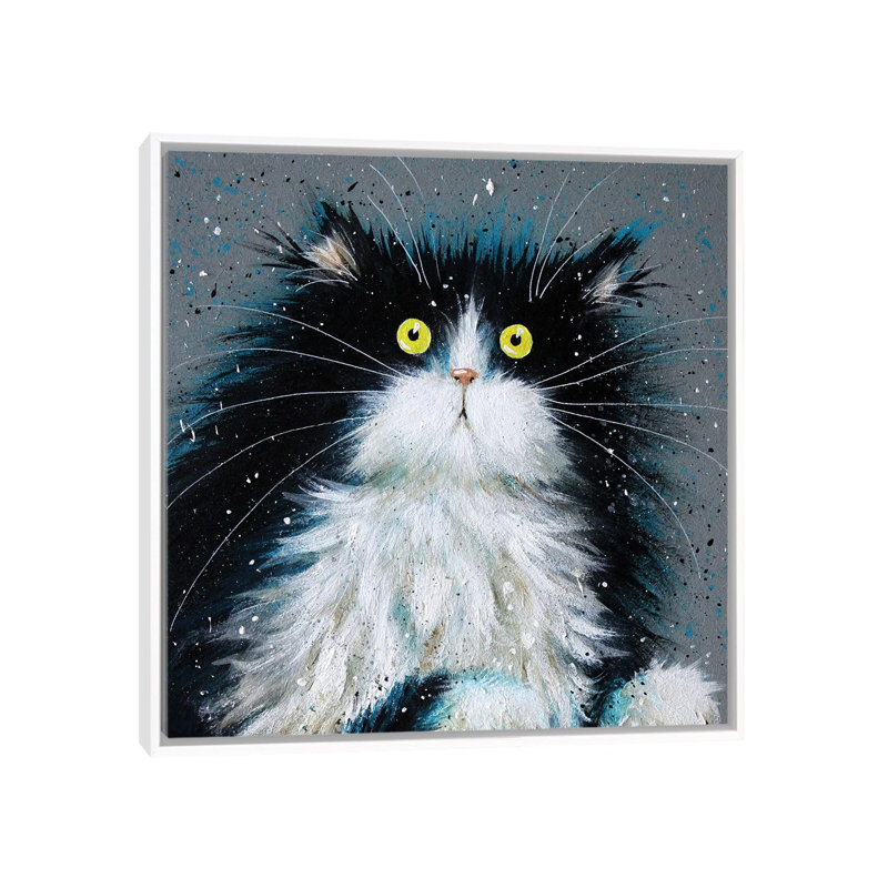 Juniper par Kim Haskins-reproduction d’art, Toile blanche encadrée, Pas de tapis, H 18 po x l 18 po x 1,5 po
