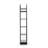 Nessa Arnault 93" H x 39.5" W Iron Etagere Bookcase