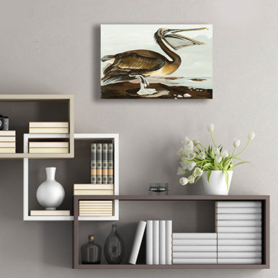  'Pelican By The Bay' by Stellar Design Studio Acrylic Glass Wall Art, 24" x 16"