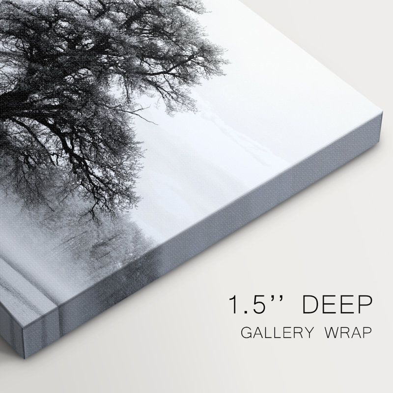 Inky Trees -Gallery Wraraped Cavas, H 24 po x l 36 po
