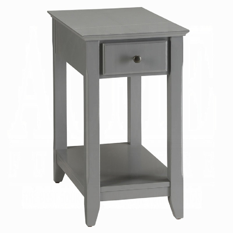 Bertie Accent Table, Gray