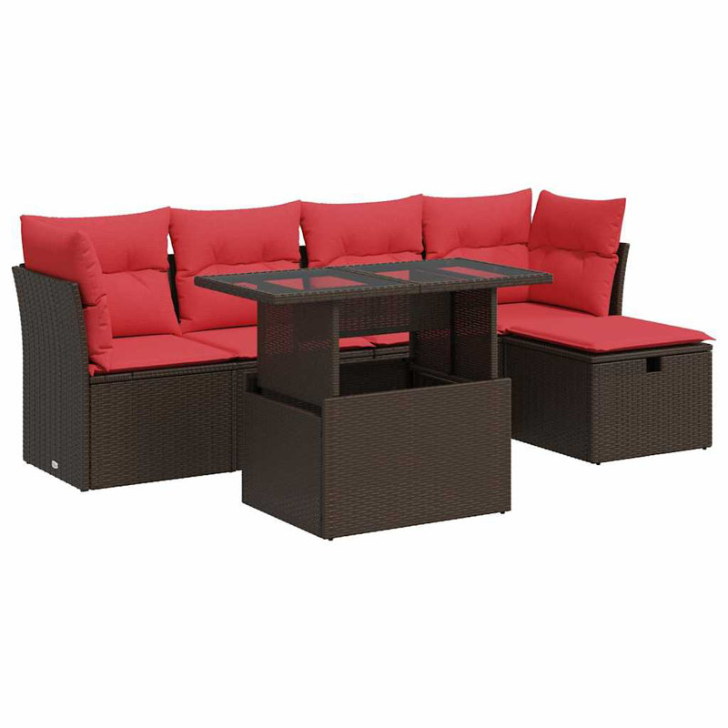 55cm Wide Patio Sofa with Cushions