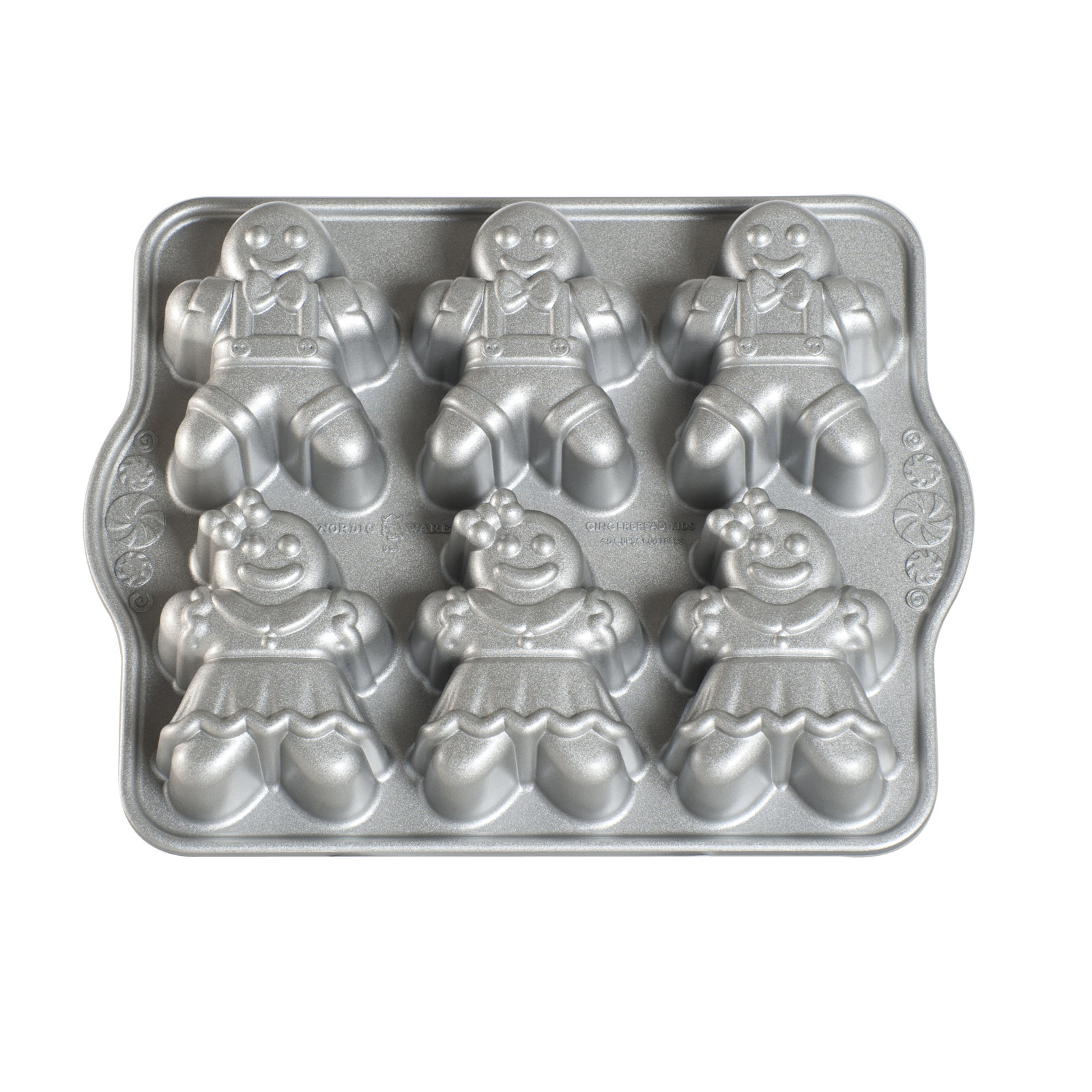 Nordic Ware Gingerbread Kids Cakelet Pan