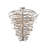 Cyclone 36 - Light Dimmable Tiered Chandelier